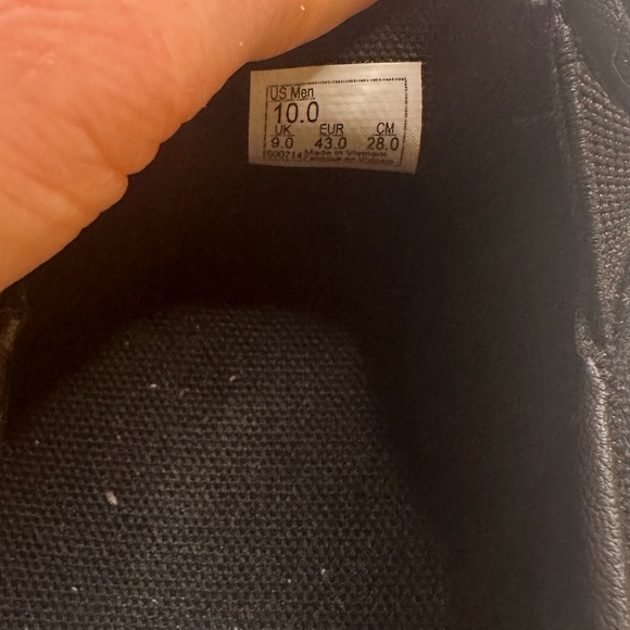 Vans Pop Cush Slip-ons Men’s Size 10 in All Black - Picture 5 of 16